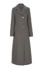 Tory Burch Collared Wool-blend Coat