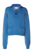 Maison Margiela Rib-knit Cotton-blend Sweater