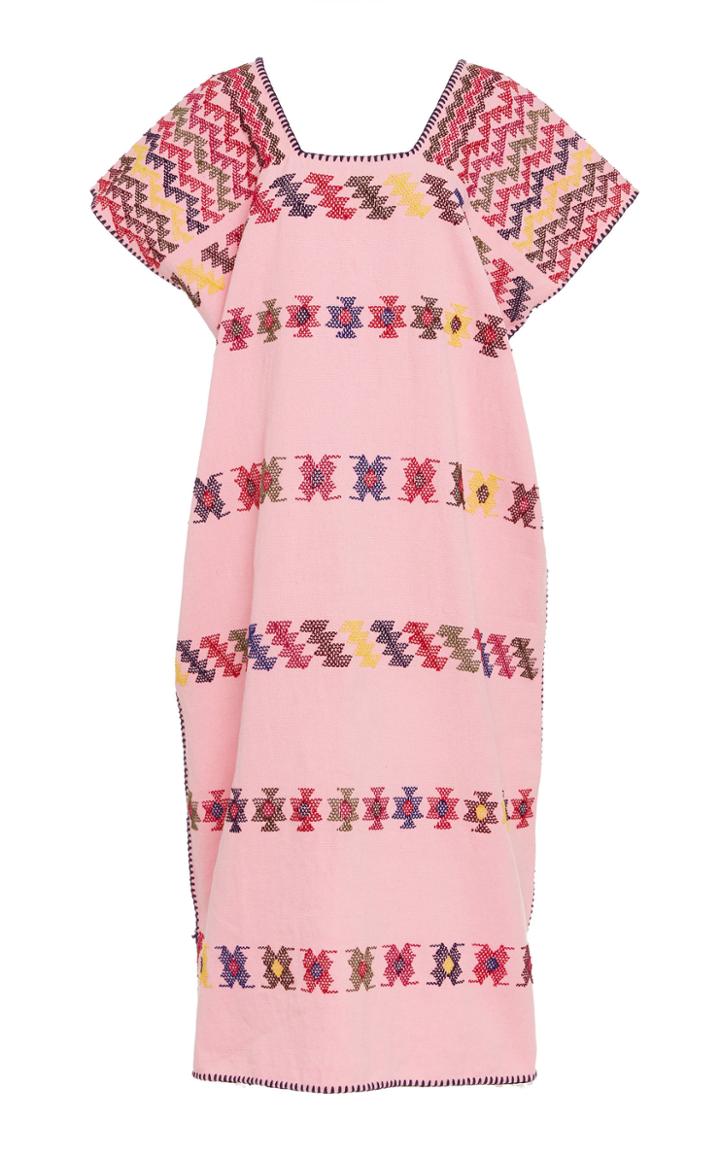 Pippa Holt Multicolor Short Sleeve Midi Dress