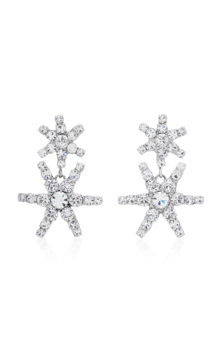 Jennifer Behr Pluto Crystal Drop Earrings