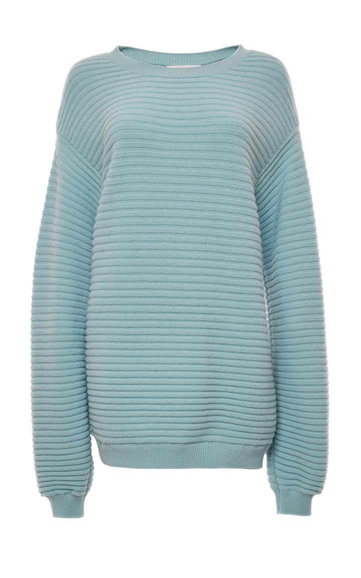 Genny Boxy Crewneck Sweater