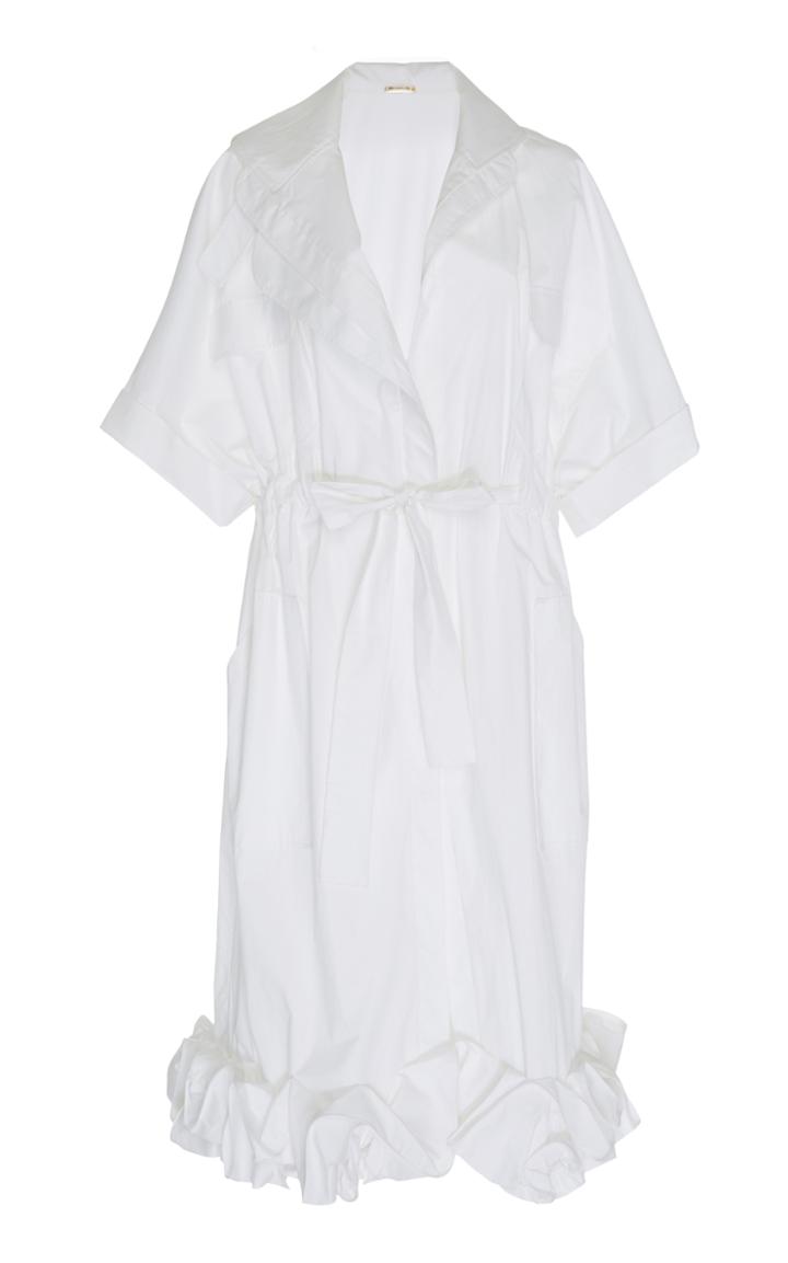 Johanna Ortiz City Of Dawn Cotton Poplin Dress