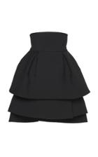 Dice Kayek Tiered Mini Skirt