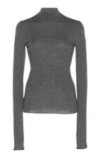 Acne Studios Kulia Ribbed Merino Wool Turtleneck Sweater Size: S