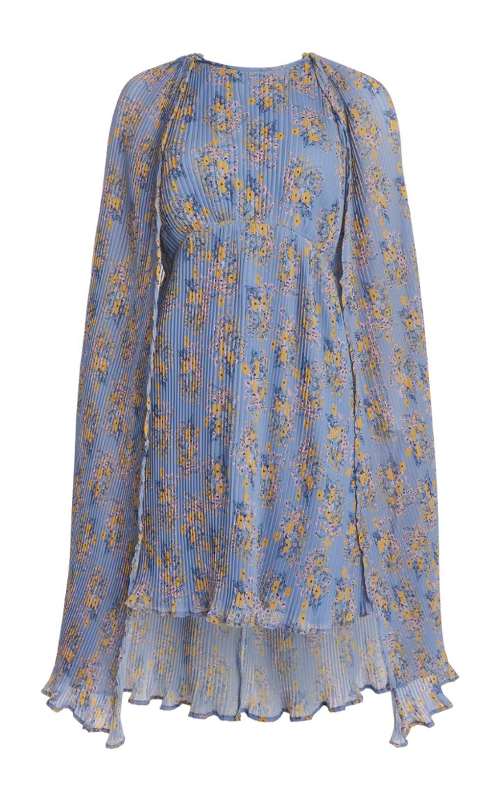We Are Kindred Helena Pleated Cape Dress