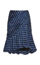 Moda Operandi Tory Burch Party Polka-dot Silk Mini Skirt Size: 00