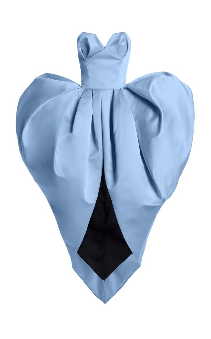 Moda Operandi Area Puff Heart Satin Dress