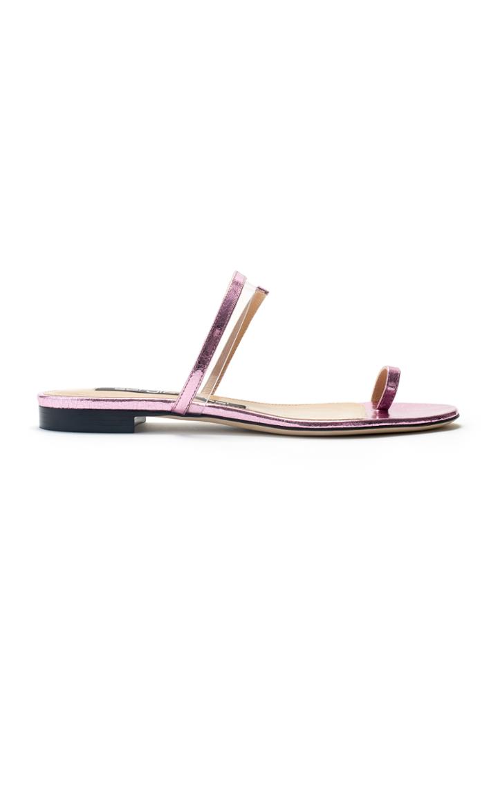 Sergio Rossi Leather Karen Sandal