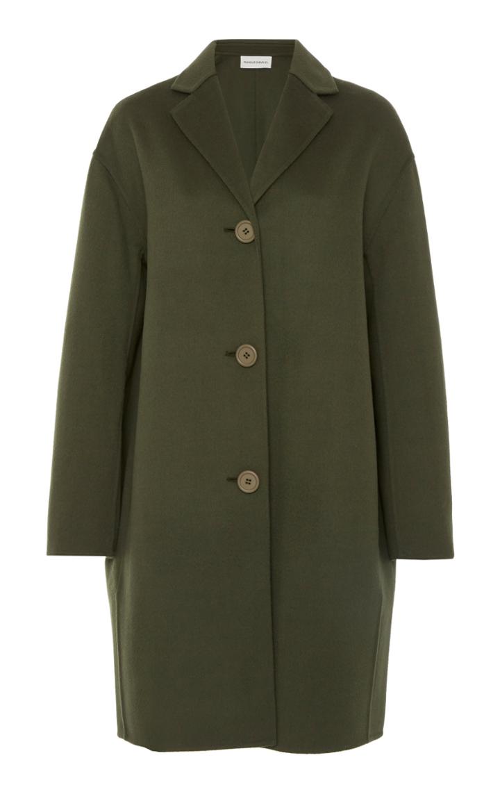 Mansur Gavriel Italian Wool And Cashmere-blend Coat