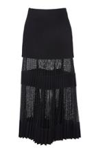 Dion Lee Pleated Net Skirt