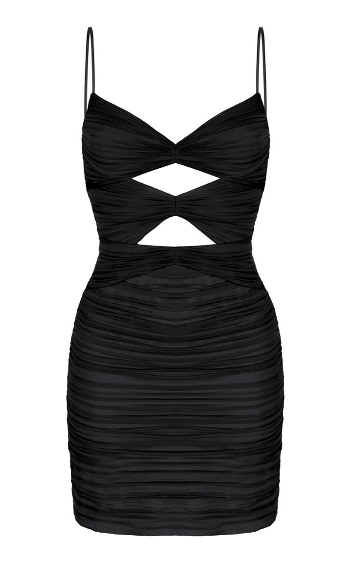 Moda Operandi Rasario Cutout Silk-chiffon Dress Size: 36