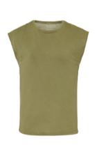 Frame Le Mid Rise Cotton-jersey T-shirt