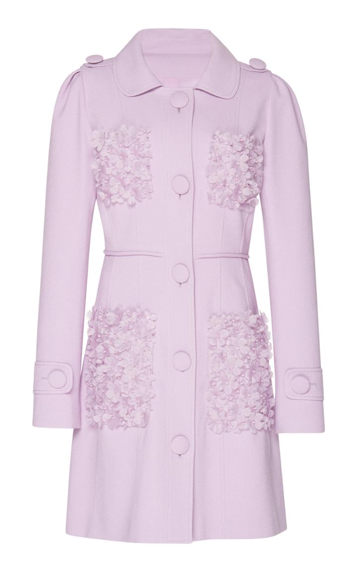 Andrew Gn Floral Pocket Coat