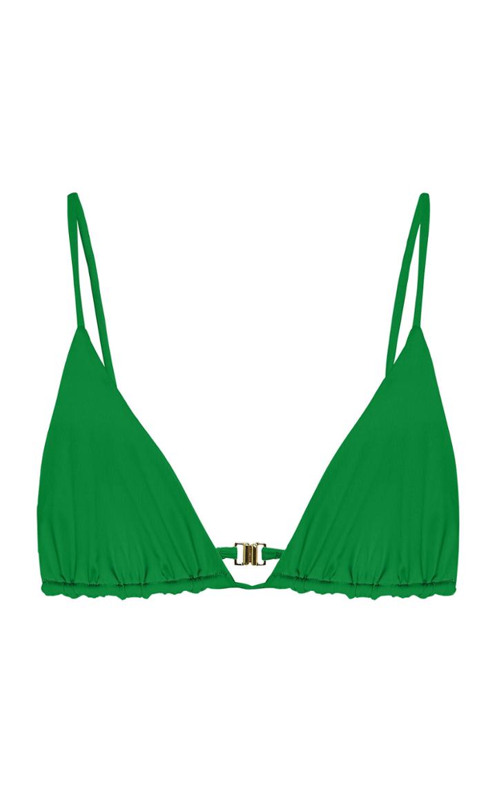 Moda Operandi Aexae Gathered Bikini Top