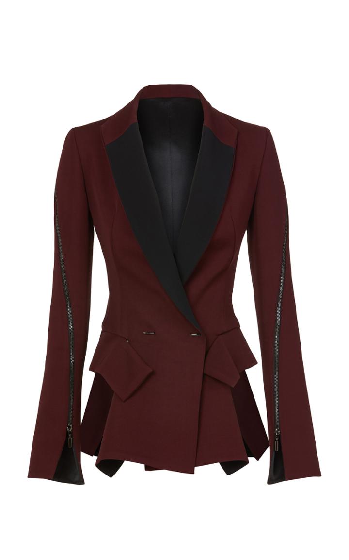 Maticevski Passionate Bell Sleeve Blazer