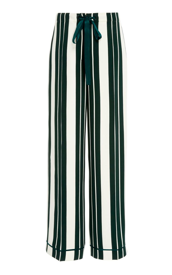 Oscar De La Renta Straight-leg Twill Pants