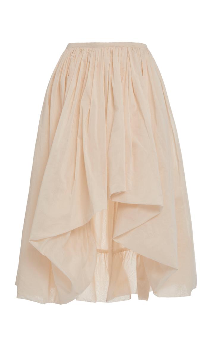 Moda Operandi Molly Goddard Nonna Cotton-silk High-low Skirt Size: 8