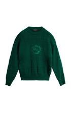Burberry Embroidered Wool Sweater