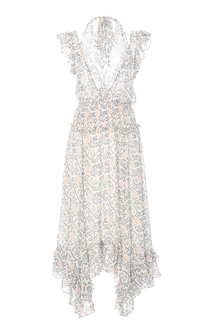 Ulla Johnson Aviva Floral Shibori Dress