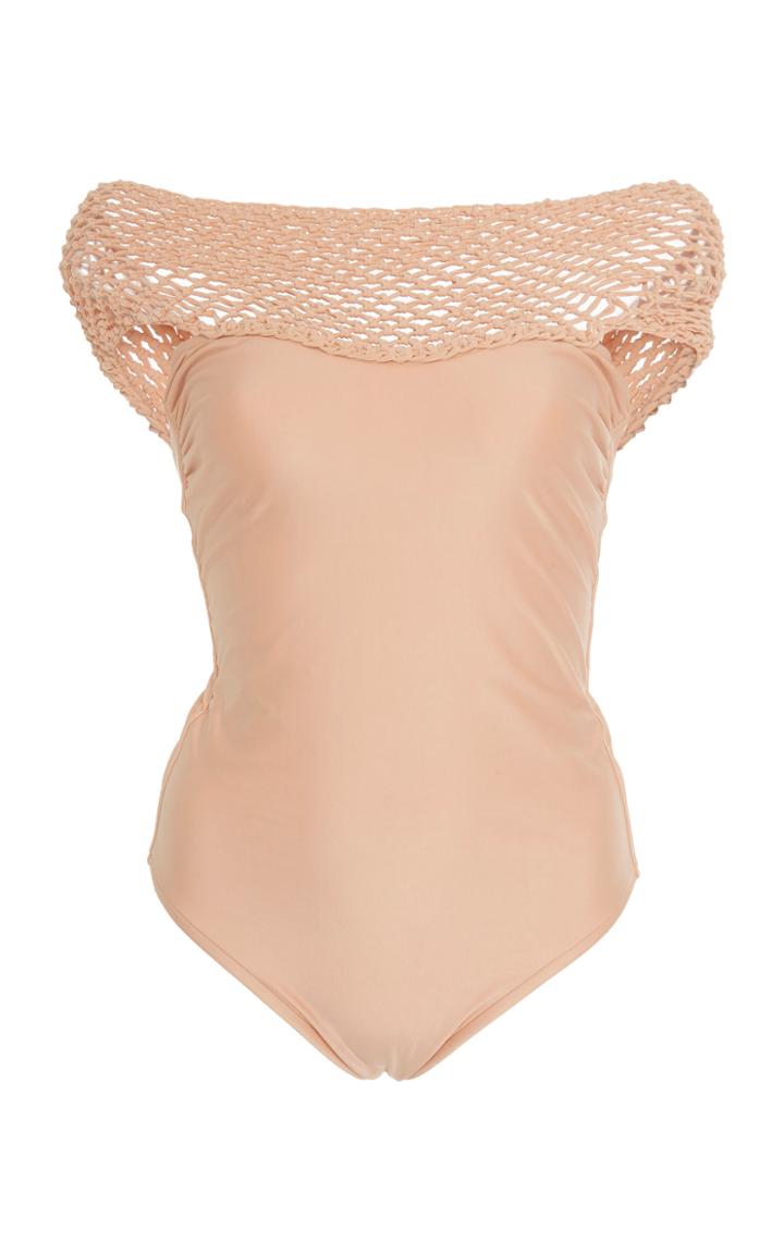 Lenny Niemeyer Macrame Net One Piece Suit