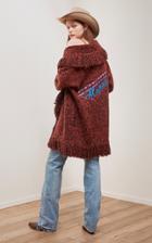 Moda Operandi Alanui Cosmic Alanui Embroidered Cashmere, Wool And Silk Cardigan
