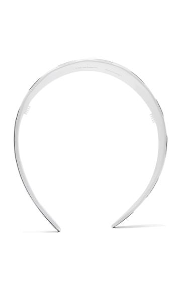 Off-white C/o Virgil Abloh Logo Striped Acetate Headband