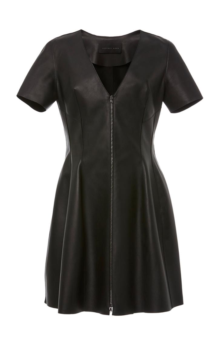 Jeffrey Dodd Front Zipper Dress