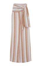 Adriana Degreas Striped Wide Leg Pants