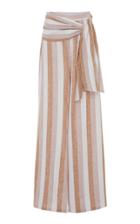 Adriana Degreas Striped Wide Leg Pants