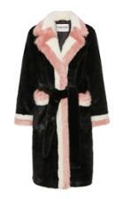 Stand Studio Kate Tri-color Fur Coat