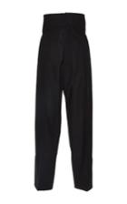 Jacquemus High Waisted Black Button Back Trousers