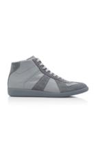 Maison Margiela Replica High Top Suede Sneakers Size: 39.5