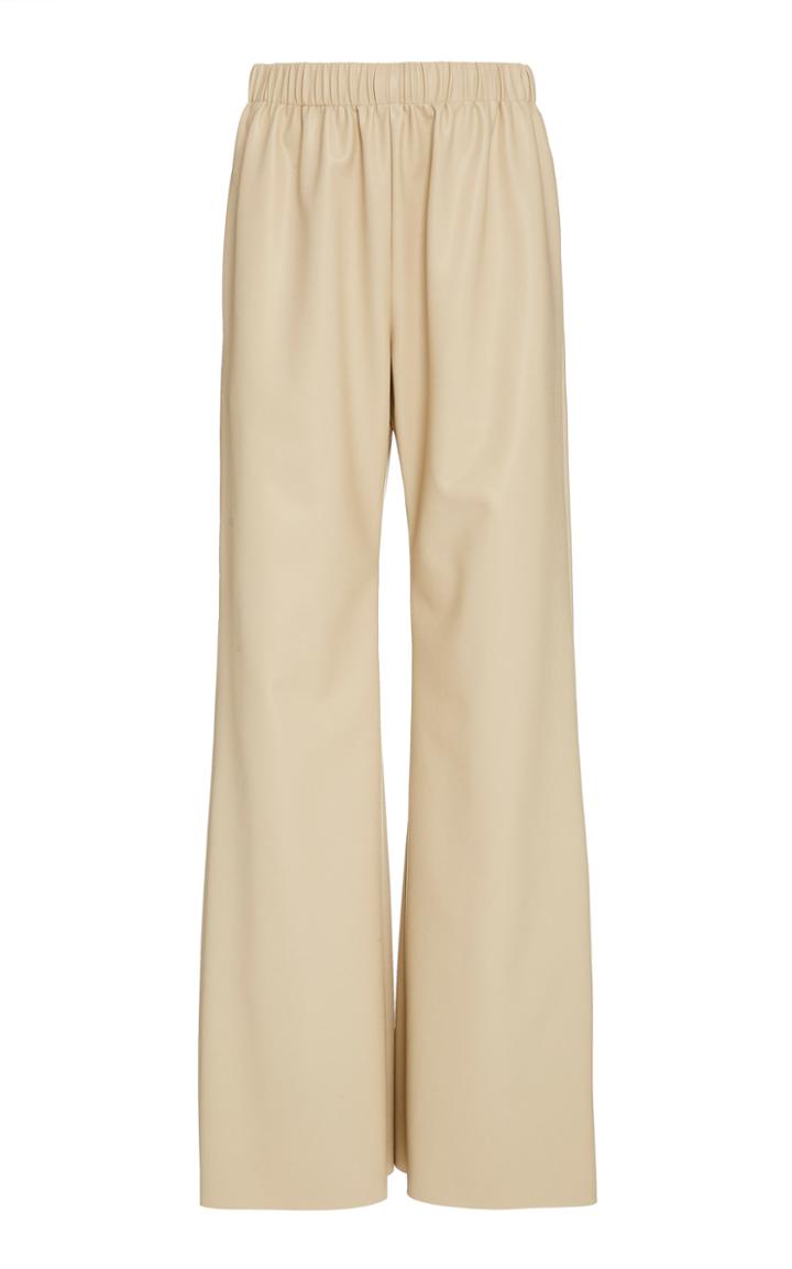 Moda Operandi Deveaux Savannah Ruched Faux Leather Pants