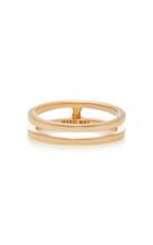 Marie Mas Pink Swiveling Wedding Band