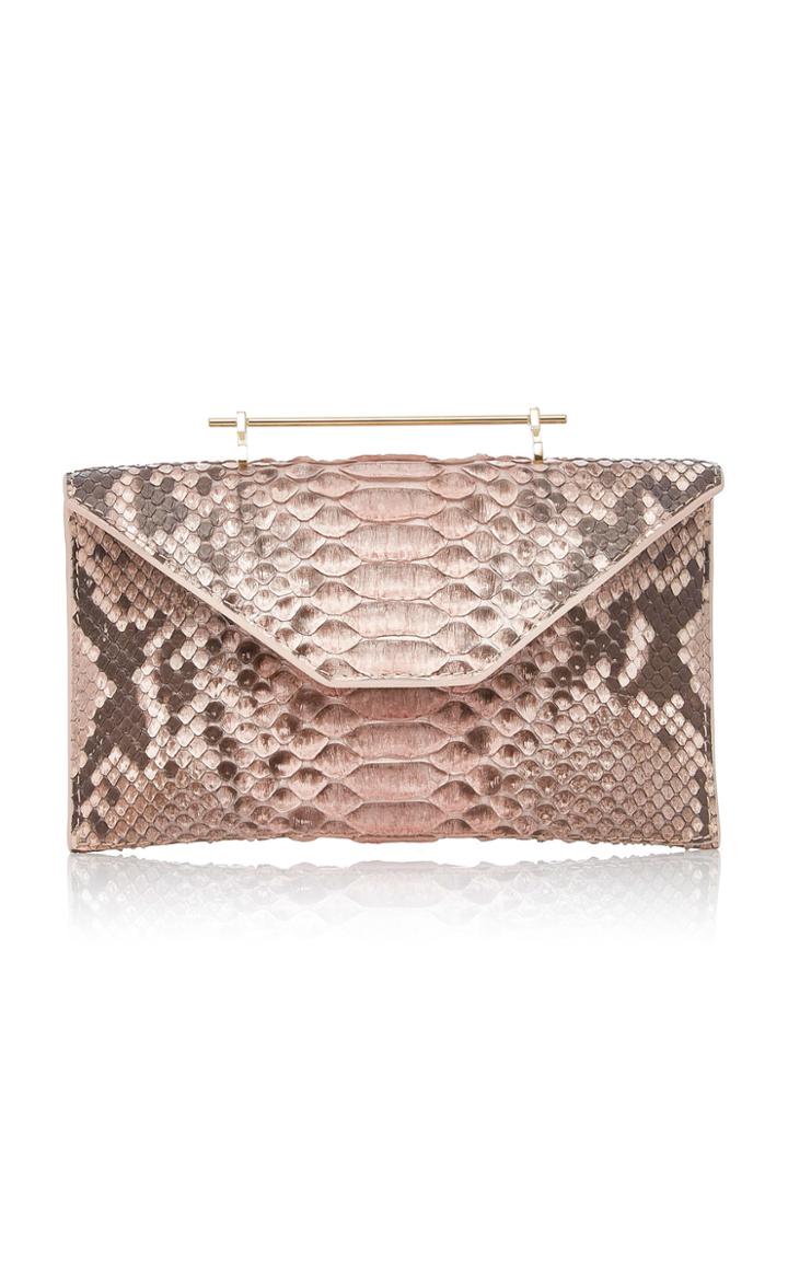 M2malletier M'o Exclusive Annabelle Python Bag