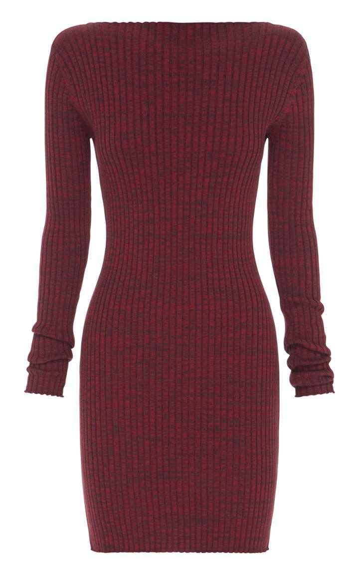 Moda Operandi Anna Quan Elka Ribbed-knit Mini Dress