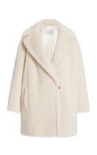 Max Mara Fiocco Short Alpaca And Wool-blend Coat