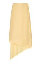 Eron Hazel Wrap Fringe Vanilla Skirt