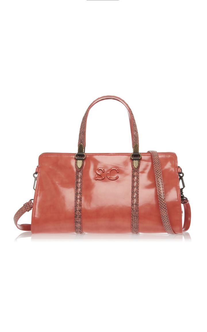 Bottega Veneta Carrara Calf Top Handle With Ayers Trim