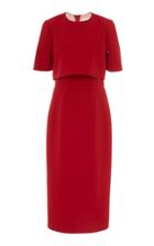 Jason Wu Collection Crop-effect Crepe Sheath Dress