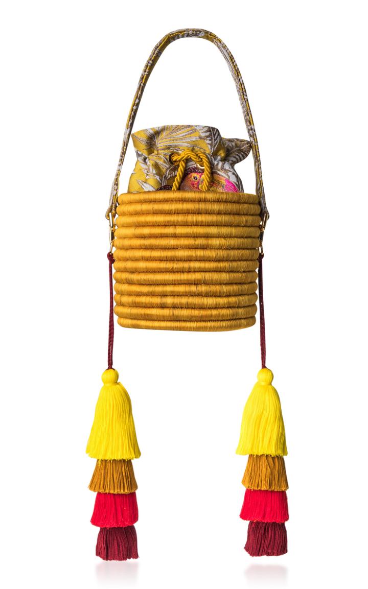 Maison Alma M'o Exclusive Caribe Bucket Bag