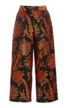 Zac Posen Floral Duchess Jacquard Pant