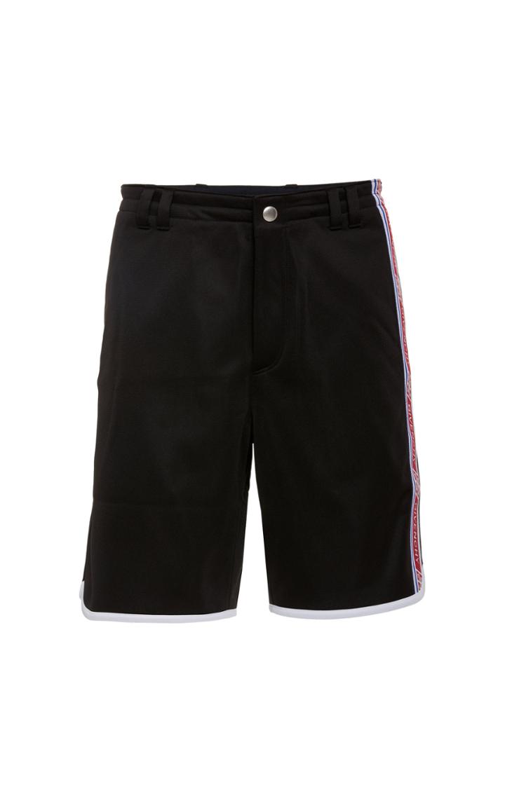 Givenchy Logo-trimmed Satin-jersey Shorts