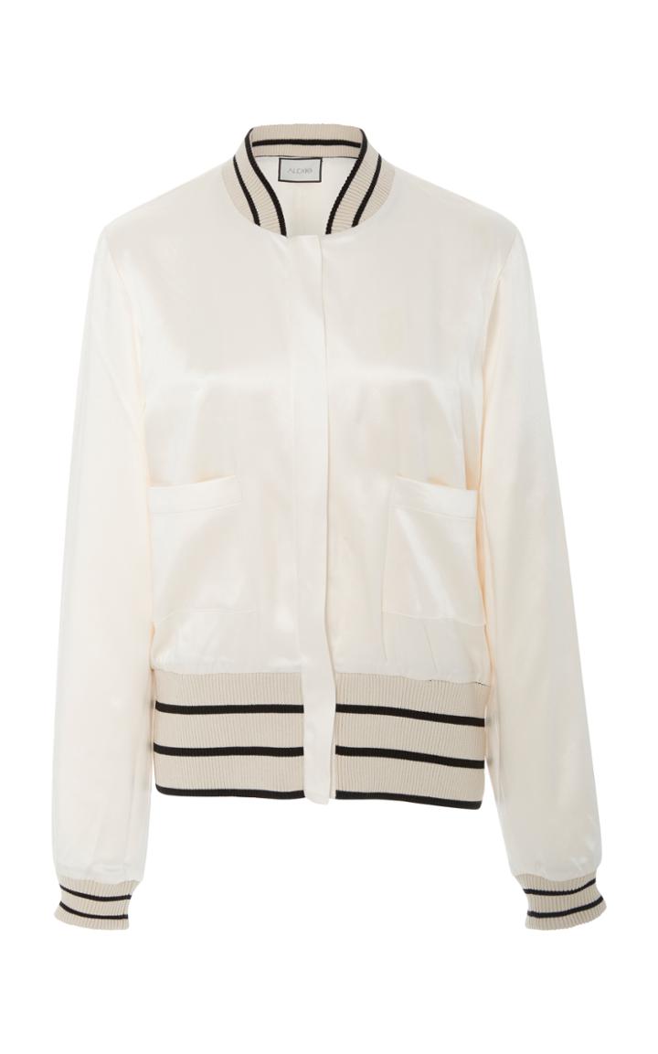 Alexis Toril Satin Bomber