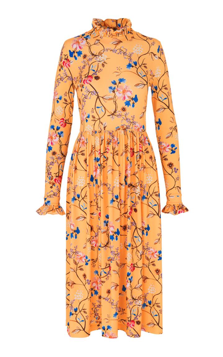 Stine Goya Clarabelle Floral Long Sleeve Dress