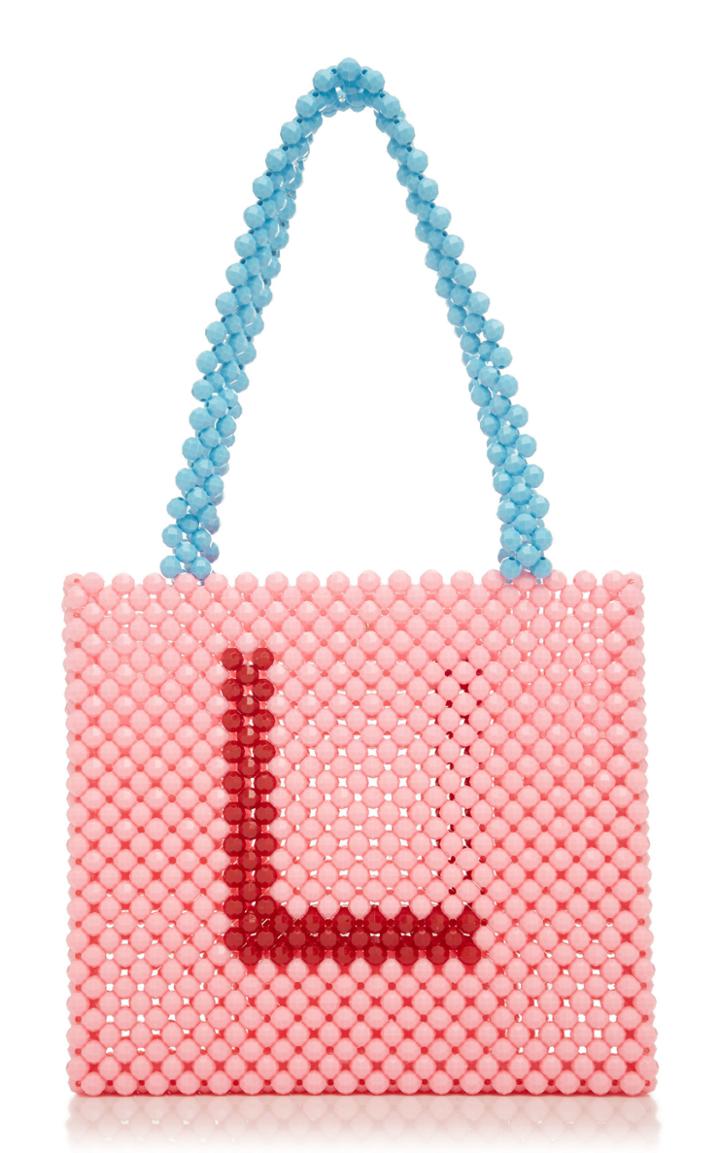 Susan Alexandra M'onogrammable Beaded Bag
