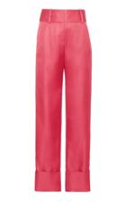 Marina Moscone Painter's Straight Leg Trousers