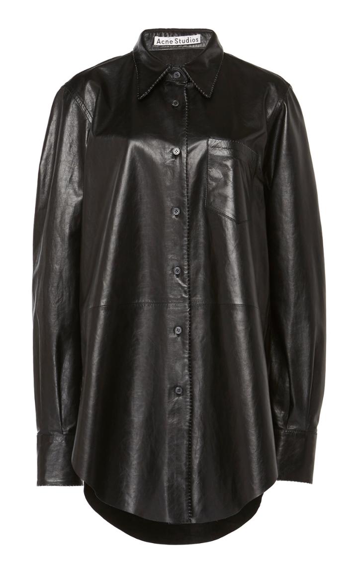Acne Studios Lophi Calf Button-down Shirt