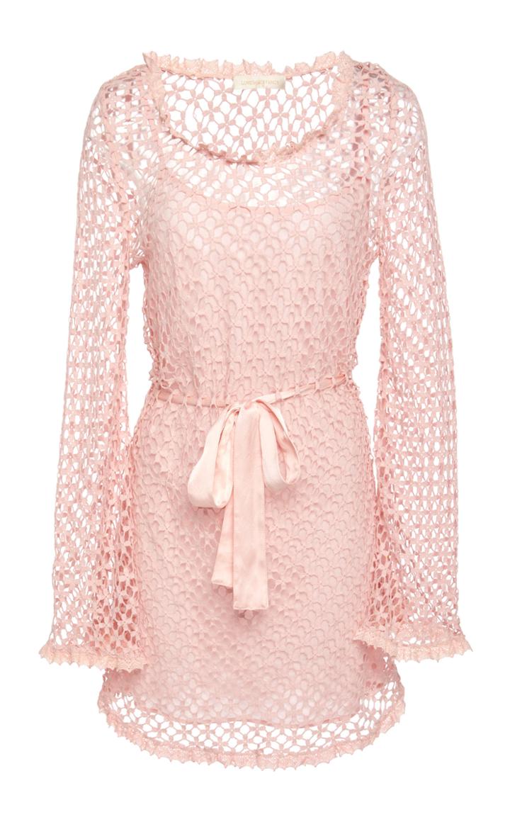 Loveshackfancy Gretel Crochet Mini Dress
