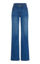 Brandon Maxwell Rigid High-rise Straight-leg Jeans